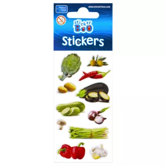 Zöldség Artichoke matrica szett