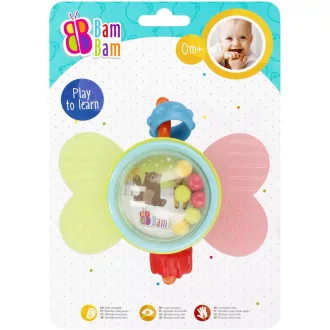 Pillangó Pastel baba csörgő