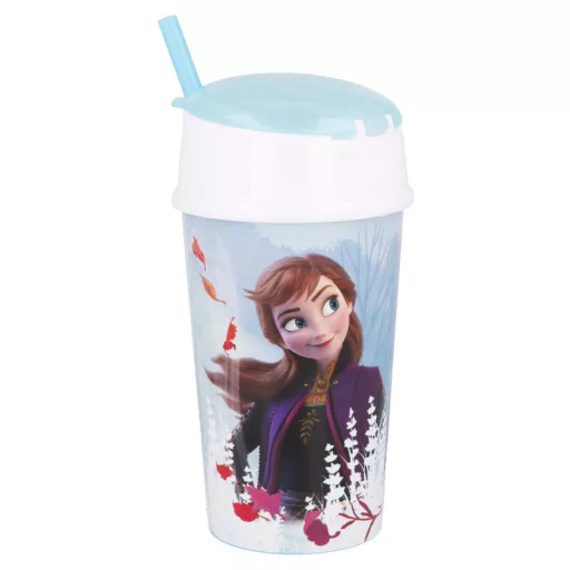 Disney Jégvarázs Blue Forest üdítő- és snack tartó pohár 400 ml