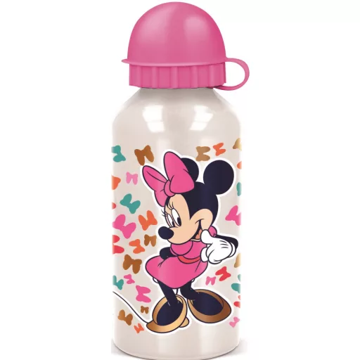 Disney Minnie Feel Good alumínium kulacs ivókupakkal 400 ml