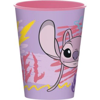   Disney Lilo és Stitch, A csillagkutya Angel műanyag pohár 260 ml