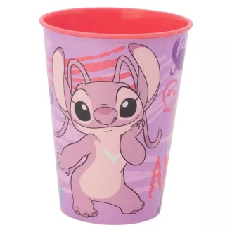  Disney Lilo és Stitch, A csillagkutya Angel műanyag pohár 260 ml
