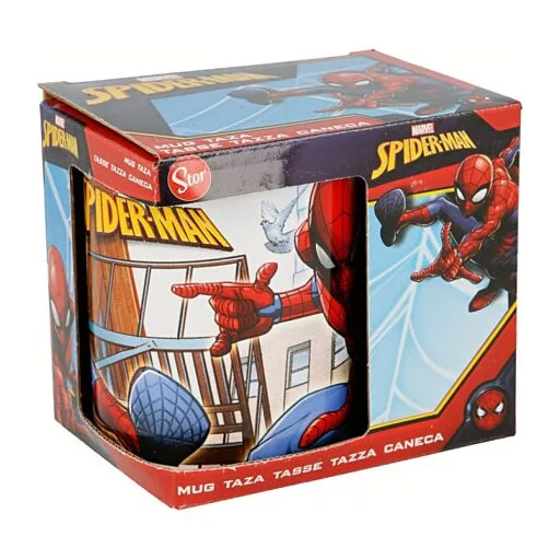 Pókember Streets porcelán bögre 325 ml (11 oz) Díszdobozban