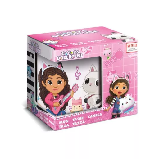 Gabi babaháza Music porcelán bögre 235 ml (8 oz) Díszdobozban