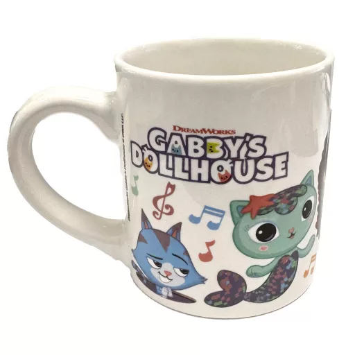 Gabi babaháza Music porcelán bögre 235 ml (8 oz) Díszdobozban