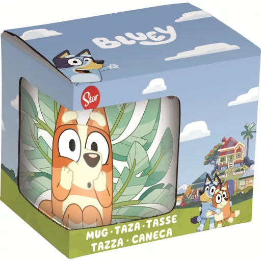 Bluey Leaves porcelán bögre 235 ml (8 oz) Díszdobozban