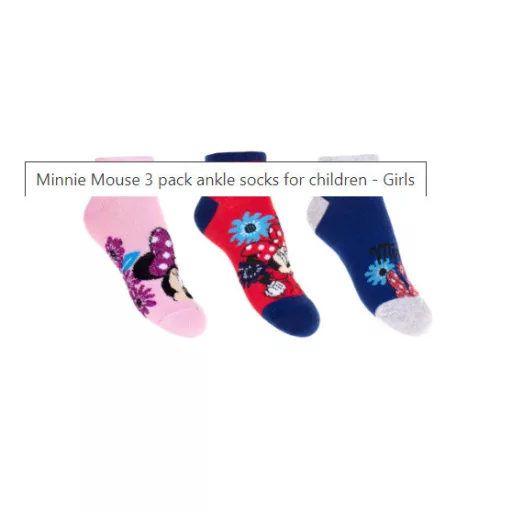 Disney Minnie Flowers gyerek titokzokni 23-34