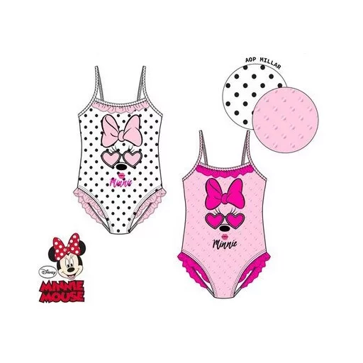 Disney Minnie Polka Splash gyerek fürdőruha, úszó 3 - 8 év / 98 - 128 cm