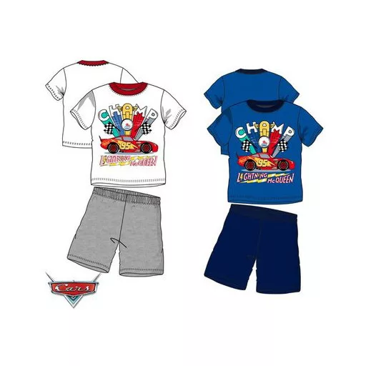 Disney Verdák Champ gyerek rövid pizsama 3 - 8 év / 98 - 128 cm