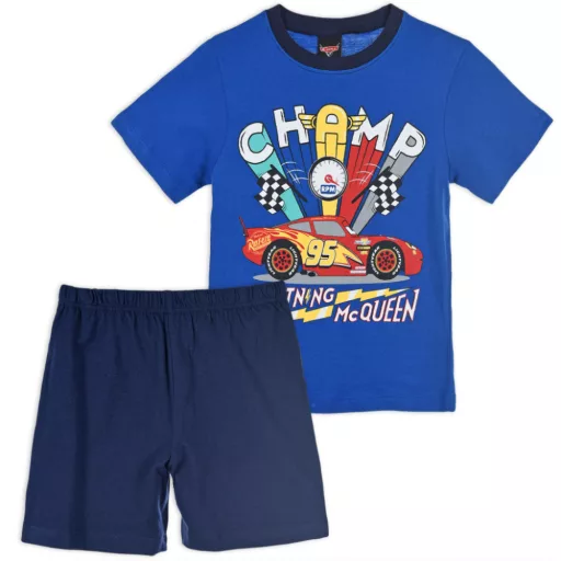 Disney Verdák Champ gyerek rövid pizsama 3 - 8 év / 98 - 128 cm