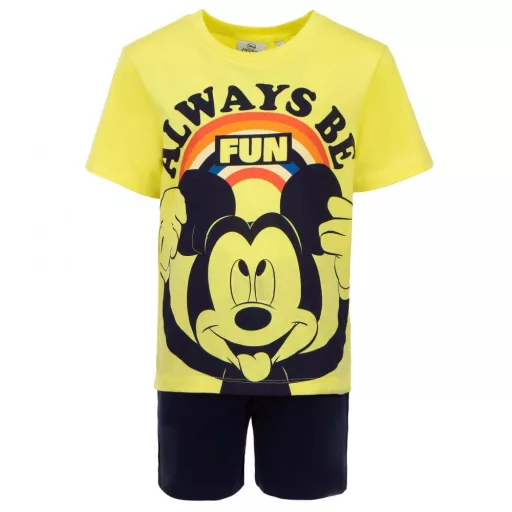 Disney Mickey Be Fun gyerek rövid pizsama 3 - 8 év / 98 - 128 cm