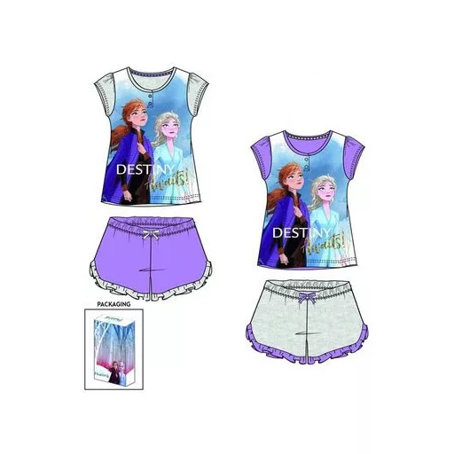 Disney Jégvarázs Destiny gyerek rövid pizsama Díszdobozban 3 - 8 év / 98 - 128 cm