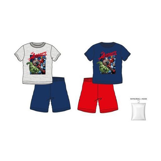 Bosszúállók Get Started gyerek rövid pizsama 3 - 8 év / 98 - 128 cm