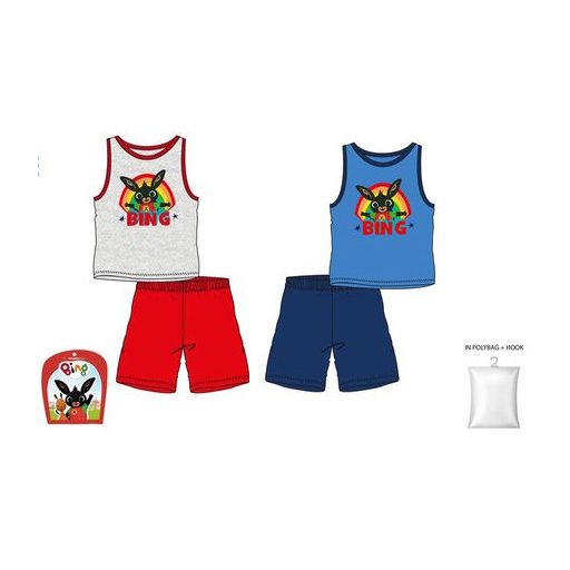Bing Rainbow gyerek rövid pizsama 2 - 6 év / 92 - 116 cm