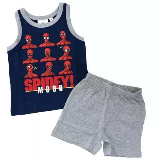 Pókember Mood gyerek rövid pizsama 3 - 8 év / 98 - 128 cm