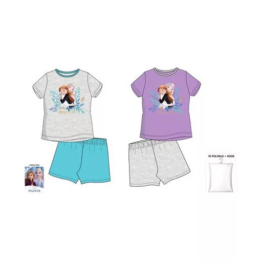 Disney Jégvarázs Fondness gyerek rövid pizsama 3 - 8 év / 98 - 128 cm
