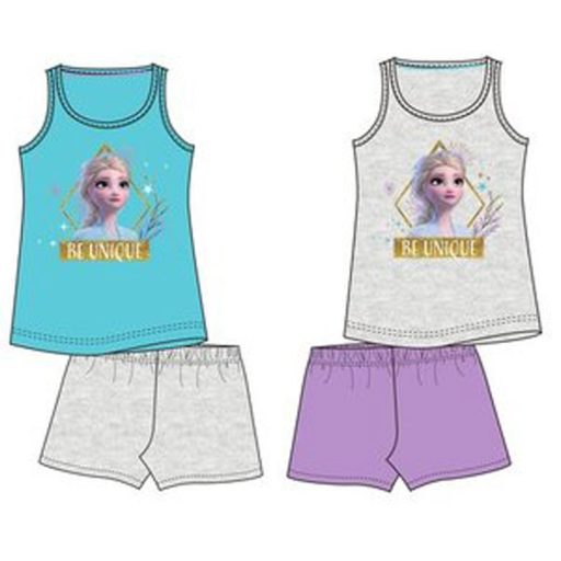 Disney Jégvarázs Be Unique gyerek rövid pizsama 3 - 8 év / 98 - 128 cm