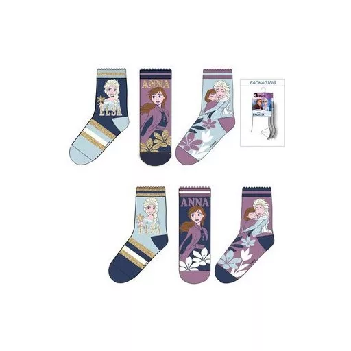 Disney Jégvarázs Unity gyerek zokni 23-34