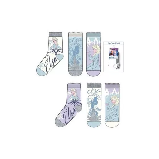 Disney Jégvarázs Ice Kingdom gyerek zokni 23-34