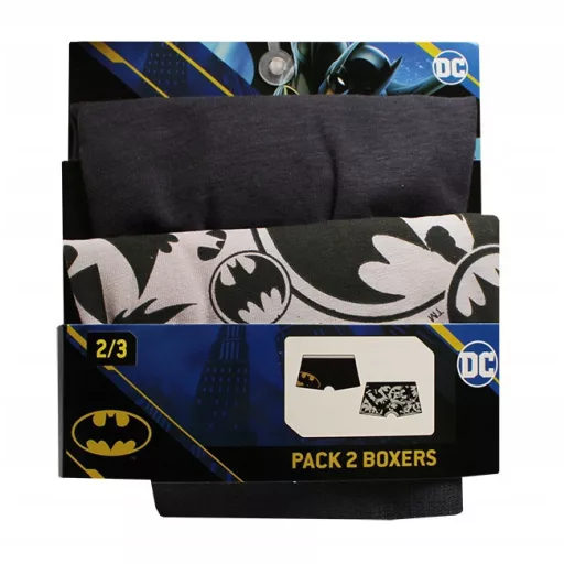 Batman Caped Crusader gyerek boxeralsó 2 darab/csomag 2 - 8 év / 92 - 128 cm