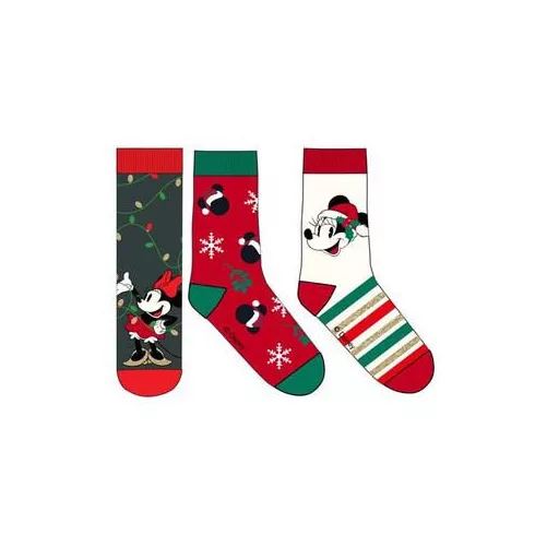 Disney Minnie Skylight Karácsonyi női zokni 36-41