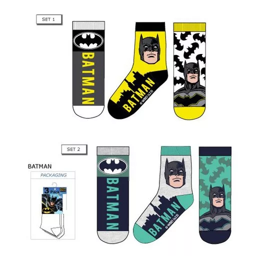 Batman Gotham Guardian gyerek zokni 23-34