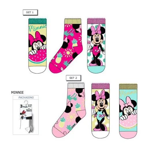 Disney Minnie Party gyerek zokni 23-34