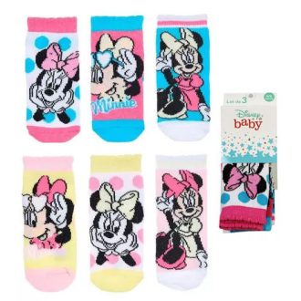 Disney Minnie Dressy baba zokni 0-12 hó