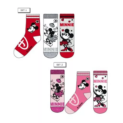 Disney Minnie Fashion gyerek zokni 23-34