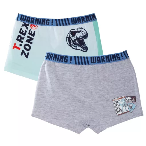 Jurassic World Zone gyerek boxeralsó 2 darab/csomag 2 - 8 év / 92 - 128 cm