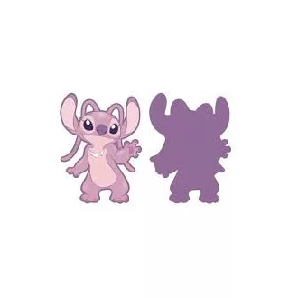 Stitch formapárna lila