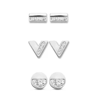 Victoria Ezüst színű fülbevaló szett