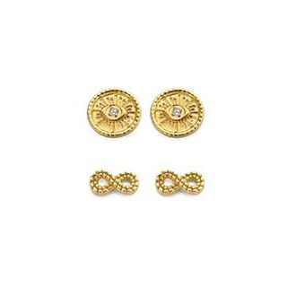 Victoria Arany színű fülbevaló szett