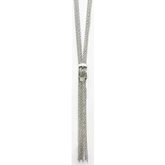 Victoria Ezüst színű hosszú nyaklánc