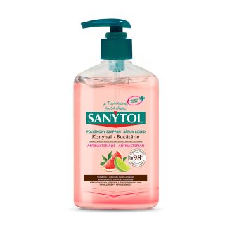   Sanytol konyhai fertőtlenítő folyékony szappan Grapefruit és Lime 250ml