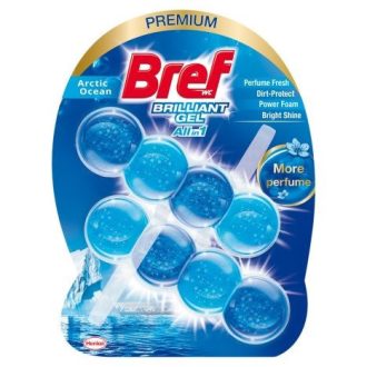 Bref Brilliant Gel, wc illatosító, Artic Ocean, 2x42g 