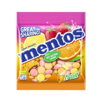 Mentos gyümölcsös drazsé