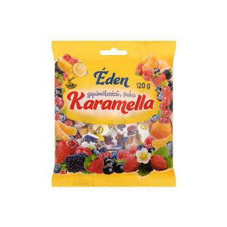 3 db éden karamella puha gyümölcsös 
