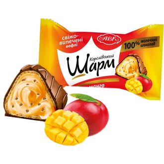 Mangós csokoládé darabáron