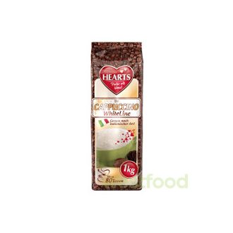   Cappuccino kávé Hearts Fehér csokoládés ízesítésben 1 kg
